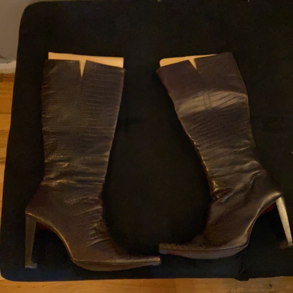 Nine West Pointy Toe Riding Boots - Picture 5 of 8